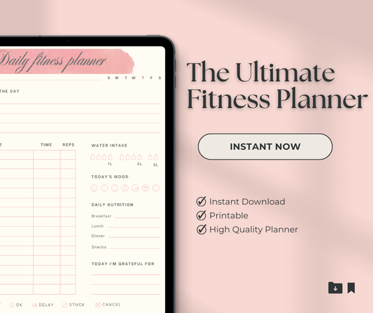 The Ultimate Fitness Planner - HerFit Planner